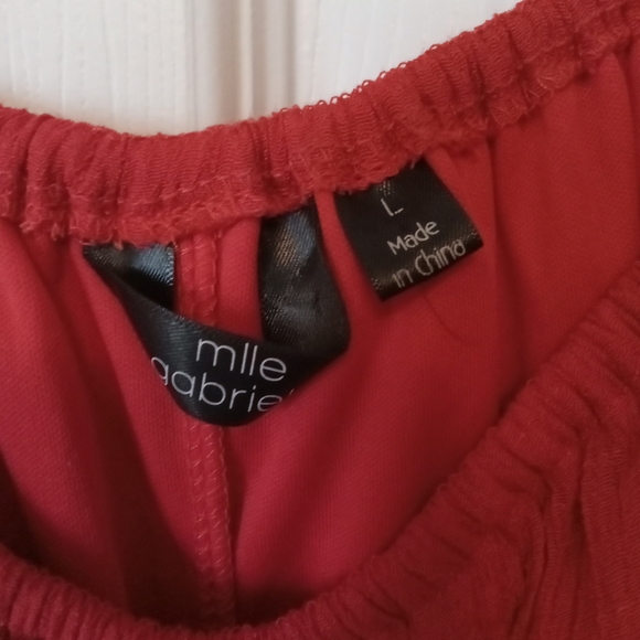 Mlle Gabrielle tiered ruffle midi dress. Large - Picture 10 of 10